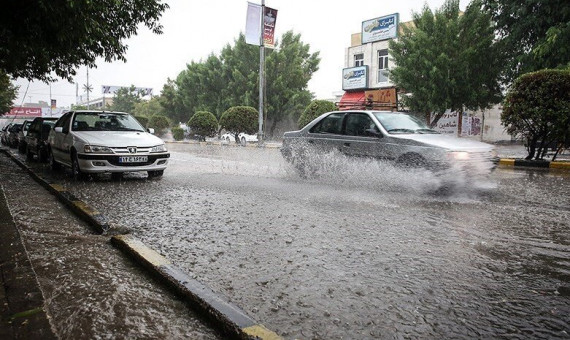 پیش‌بینی بارش‌ شدید در اطراف شهر کرمان 