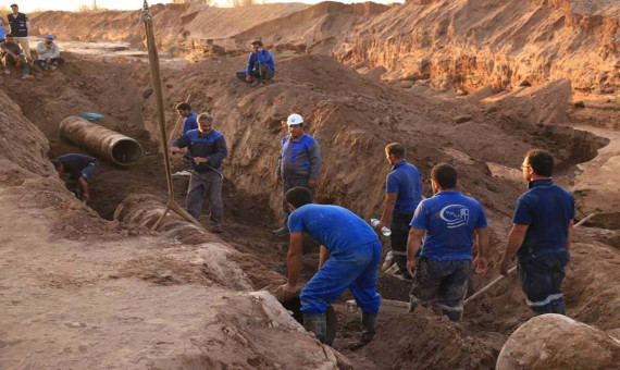 مشکل آب آشامیدنی رفسنجان به‌زودی حل می‌شود