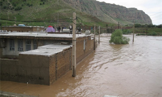 بسیاری از منازل و باغات در روستاهای دهج تخریب شد