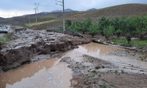 ‌احتمال وقوع سیلاب و طغیان رودخانه‌ها در جنوب کرمان