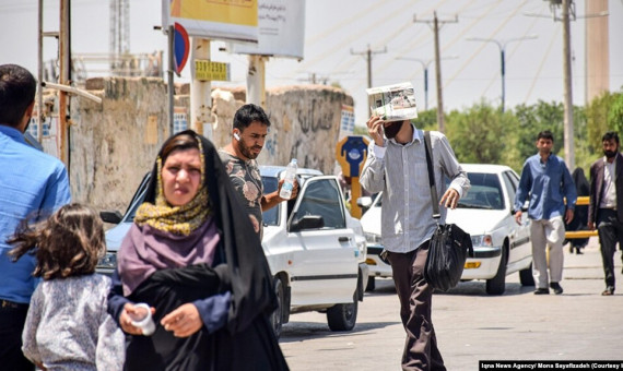 ثبت دمای ۴۸ درجه در کهنوج و عنبرآباد