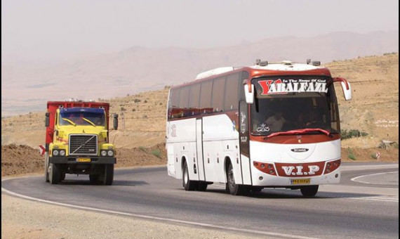 تخلفات اتوبوسهای جادهای را به شمارۀ 110120 پیامک کنید