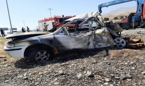 ۲ برادر در آتش سوختند
