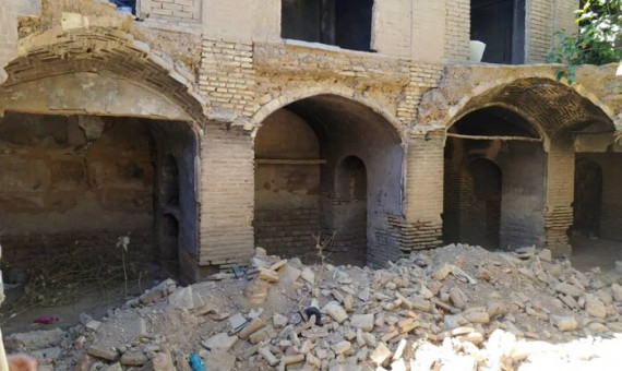 «مالکیت» مانع بزرگ بازسازی و مرمت کاروانسراهای کرمان