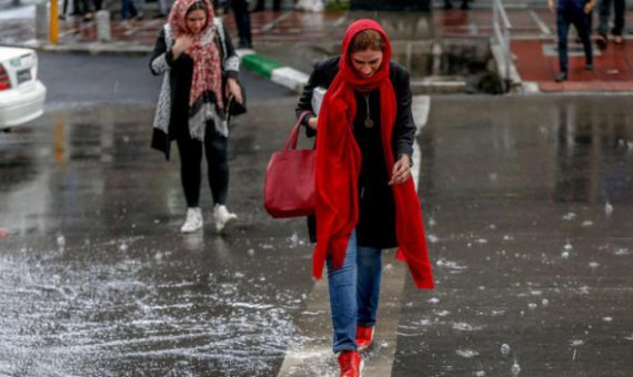 بارش پراکندۀ باران و برف در برخی مناطق کرمان
