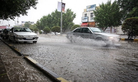 پیش‌بینی بارش‌های رگباری تا اواخر هفته در استان