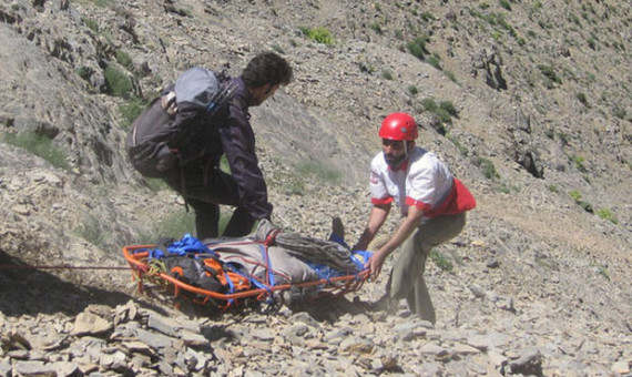 مرگ یک گردشگر در ارتفاعات روستای گیشین