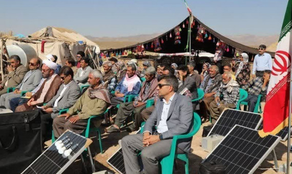 اختصاص ۳۲۰ سامانۀ قابل حمل خورشیدی به عشایر کرمان