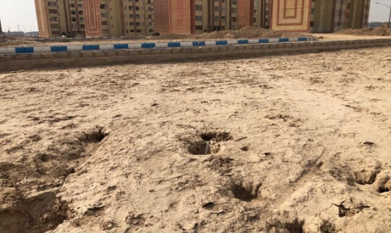 مشاهدۀ نشست‌ زمین در غرب و جنوب‌غرب شهر کرمان