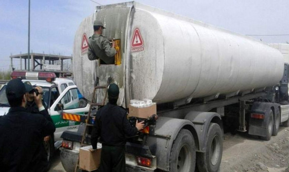 22 دستگاه خودروی حامل سوخت قاچاق در کرمان توقیف شد