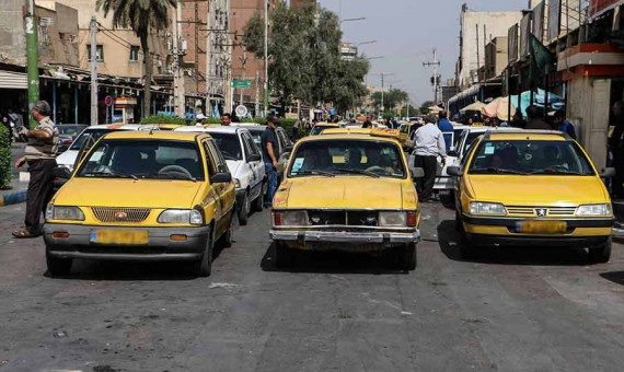 فعالیت ۵۵۹۱ دستگاه تاکسی فرسوده در استان کرمان 