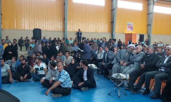 وعدۀ حل مشکل واگذاری زمین در محیآباد