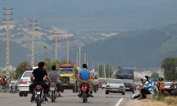 سهم ۱۷ درصدی موتورسواران در تصادفات برون‌شهری کرمان