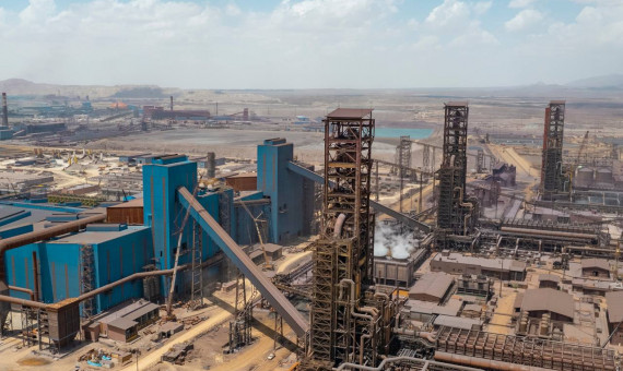 رشد ۳۹ درصدی تولید در شرکت توسعه آهن و فولاد گل‌گهر