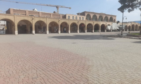 فقط ۳۰ درصد از پیادهراهسازی میدان ارگ باقی مانده است