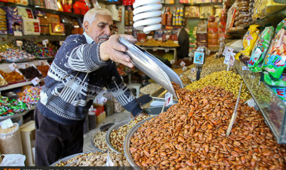 هر کیلو آجیل یلدا 600 تا 950 هزار تومان هزینه می‌برد!