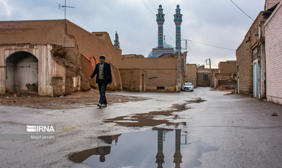 بارش باران در برخی مناطق کرمان؛