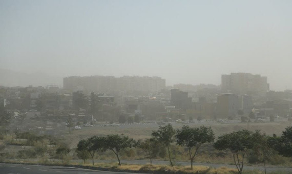 هشدار زرد برای بازگشت ریزگردها به آسمان کرمان