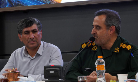 قدردانی فرماندۀ سپاه رفسنجان از تلاش‌های مجتمع مس سرچشمه در جنگ ۱۲ روزه
