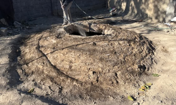  مرمت حمام تاریخی باب‌هوتک زرند در حال انجام است