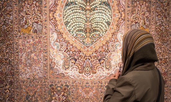 قالی کرمان در سمنان بافته می‌شود!