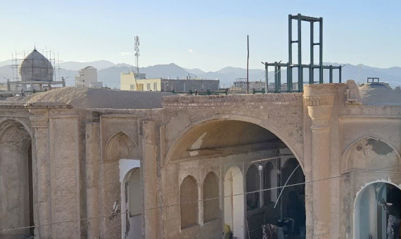  تعرض به منظر تاریخی خانه نصرت‌الممالک اختیارآباد!