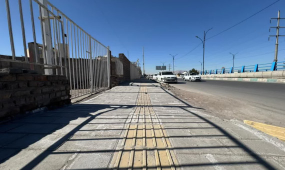 پیشرفت ۸۰ درصدی محوطه‌سازی اطراف پل شهید زنگی‌آبادی