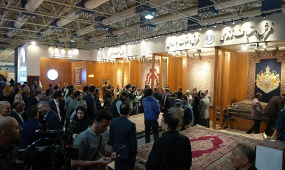 پاویون اتاق کرمان در نمایشگاه فرش دستباف تهران دایر شد