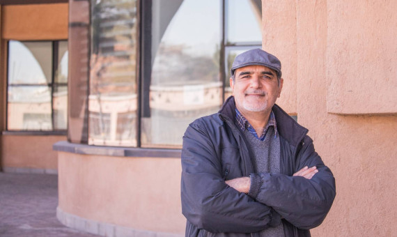  تعامل انسان با طبیعت و اولین پرچم جهان در شهداد