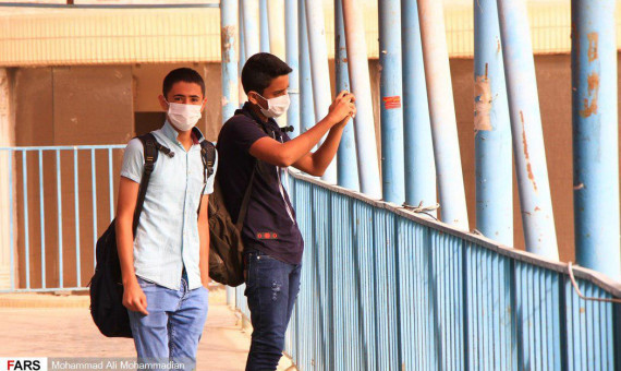 20 نفر به‌دلیل آلودگی هوا در کرمان بستری شدند