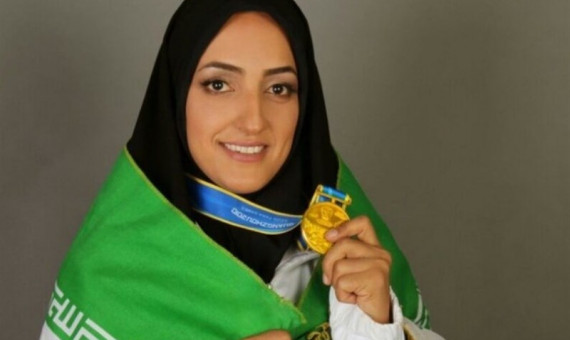 گمشدۀ من در «پرتاب وزنه» بود!