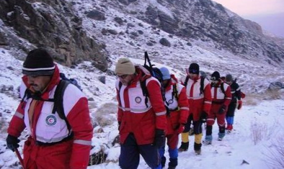 نجات کوهنوردان از سه‌شاخ جوپار و هزار راین