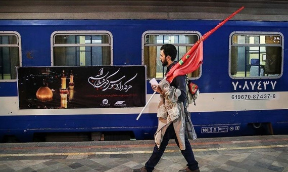 سومین قطار کربلا از استان کرمان حرکت کرد