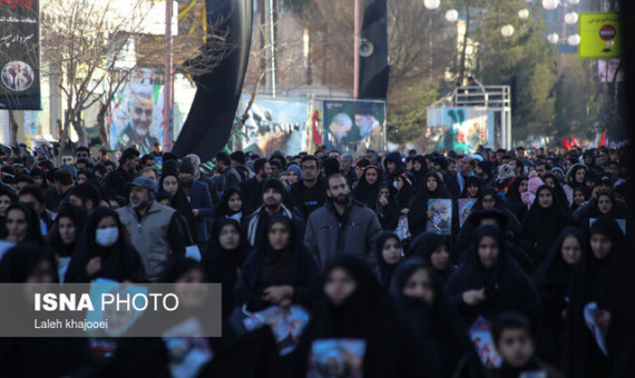 آغازِ خداحافظی آخر با حاج‌قاسم کرمانی‌ها