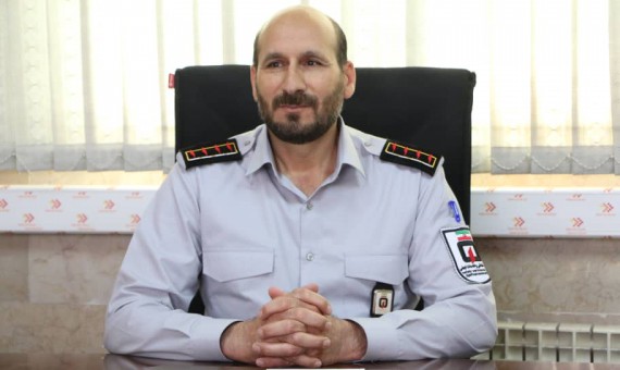 آتش‌نشانان کرمانی جان یک شهروند را نجات دادند